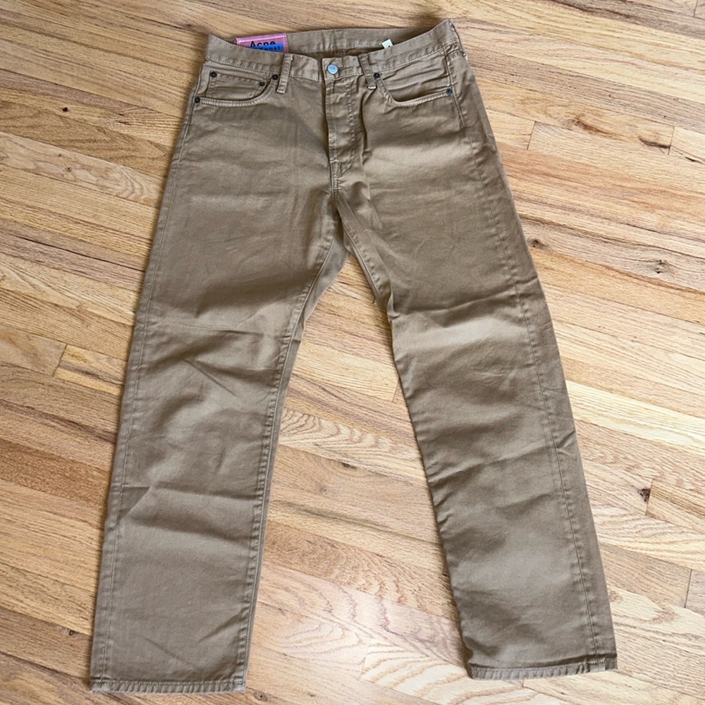 Acne Studios 1996 Bla Konst - Caramel Twill